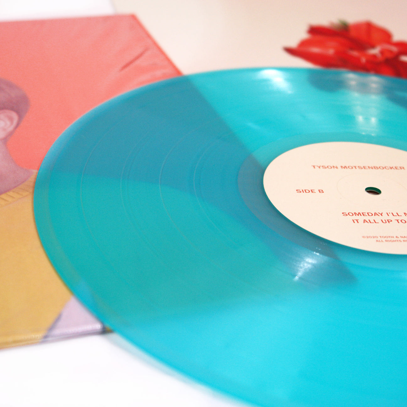 ヨッシーアイランド　vinyl Someday I'll Make It All Up To You Transparent Blue Vinyl